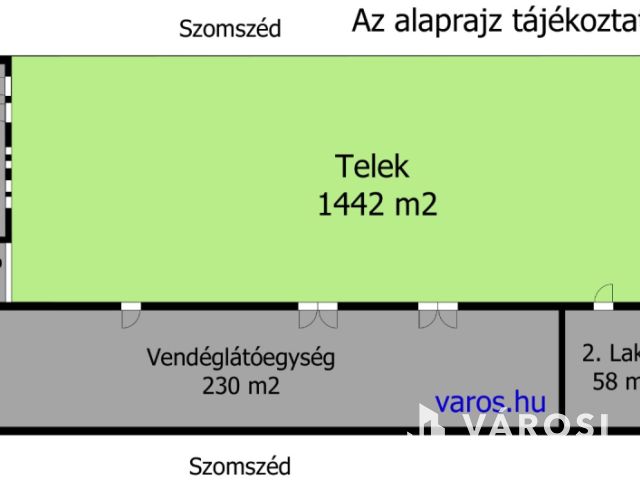 Gönyűn eladó vendéglátó egység 2 lakással
