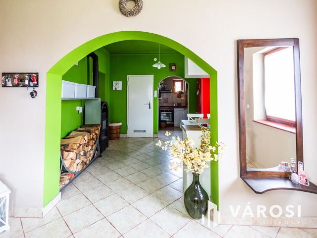 Praktikus elrendezésű ház parkosított kerttel a belvárosban