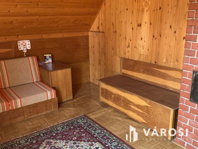 Tiszalökön, közvetlen a Tisza parton nyaraló eladó!