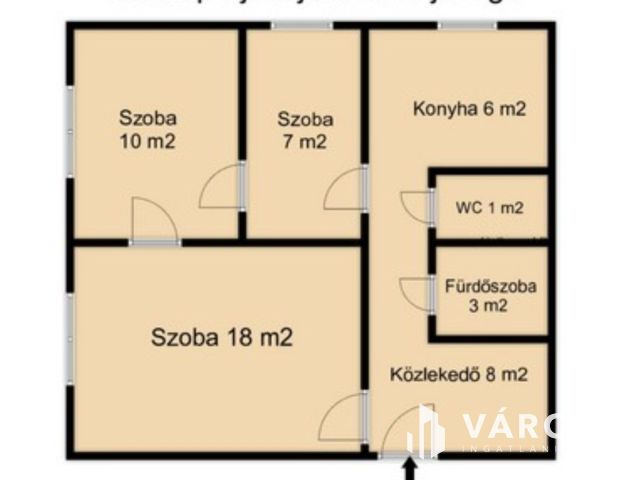 Három szobás panel lakás a Lencsésin