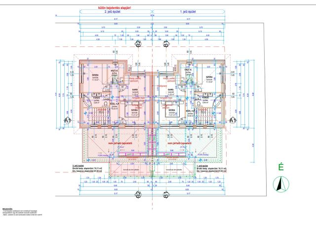 Debrecen csendes kertvárosi részén ELADÓ IKERHÁZ
