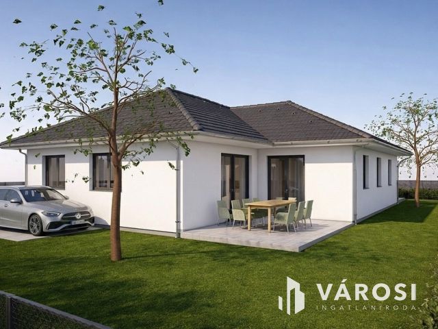 Új építésű családi házak a legújabb kertvárosban