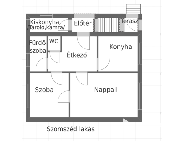 Igényes kertvárosi lakás garázzsal és kerttel